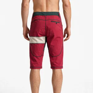 Shorts Bermuda Homme Color Block Taille Mi-Haute avec Cordon de Serrage Séchage Rapide Décontracté avec Poches Latérales Couleurs Personnalisables - Product Image 2