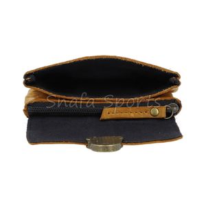 Pochette de ceinture en cuir véritable, sac banane en cuir Crazy Horse pour homme, petite pochette de voyage - Product Image 4
