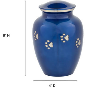 Hot Selling Brass Pet Cremation Urns Funeral Urns <b>For</b> Cat and Dog <b>Ashes</b> Handmade Burial Urns - Product Image 2