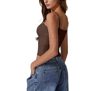 Camiseta corta de mujer de talla grande hecha de spandex/poliéster, muy vendida a bajo precio, hecha en Pakistán. - Product Image 4