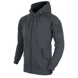 Tactical Urban Winter <b>Hoodies</b> with Utility Pockets Durable Fleece Fabric Zipper Up Design for Men - Product Image 4