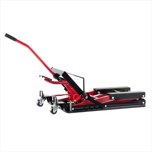 Sollevatore Idraulico per Moto da 1500 LBS, Sollevatore Portatile in Acciaio Azionato a Pedale per ATV con Ruote e Maniglia, Capacità 1500 LBS - Product Image 4