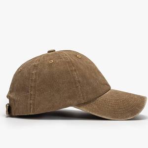 Gorra de Béisbol Personalizada con Logotipo Impreso en 3D, Bordada, de Algodón, Estilo Vintage, Desgastada, para Hombre, Deportiva, con Cierre a Presión - Product Image 4