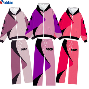 Conjunto de Chaqueta y Pantalón Cortavientos para Hombre, Chaqueta con Cierre y Pantalón Cortavientos, Conjunto Deportivo de Moda, Ropa Masculina con Bloques de Color Personalizados - Product Image 3