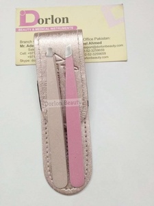 Pince à épiler professionnelle pour sourcils, en acier durable, à pointe inclinée, pour l'épilation des poils des sourcils, personnalisable (marque privée) - Product Image 5