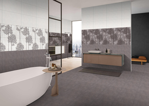 Revestimiento de Pared de Porcelana Esmaltada Tallada de Gran Formato Premium 600x1200 para Fachadas de Edificios Comerciales de Lujo - Product Image 2