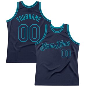 Maillot de basket-ball personnalisé sublimé bleu marine, nom de l'équipe, unisexe, maille respirante, imprimé en 3D, sans manches, vêtements pour toutes les saisons - Product Image 1