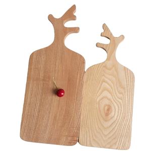 Planche à découper en bois poli pour fromage et viande, planche à découper et à charcuterie en bois naturel, accessoires de cuisine - Product Image 6