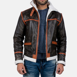 Veste en coton unisexe personnalisée de haute qualité, veste de moto élégante, col montant, imperméable, coupe-vent, décontractée, hiver, devant - Product Image 2