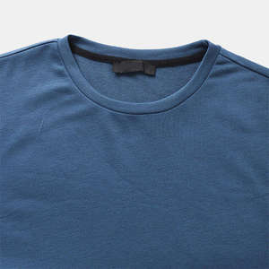 T-shirt en coton 100% à séchage rapide, design uni décontracté, faible MOQ, tissu tricoté de bonne qualité - Product Image 3