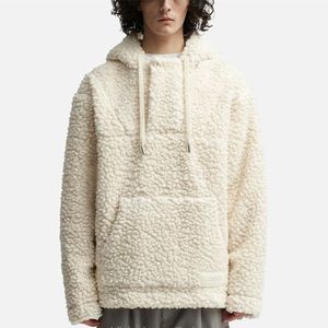 Sudadera con Capucha de Forro Polar Sherpa para Hombre, Sudadera con Capucha Suave y Afelpada, Ropa de Calle de Invierno - Product Image 6