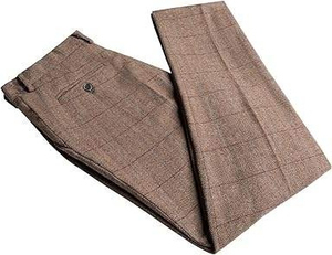 Pantalones de Vestir de Alta Calidad para Hombre, Corte Slim, Anti-Pilling, Transpirables, Cintura Media, Bolsillos Laterales, OEM - Product Image 2