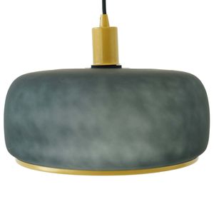 Lámpara Colgante Dune Negra con Detalles Dorados, Elegante Lámpara de Araña y Lámpara Colgante - Product Image 6