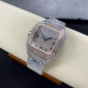 Reloj Automático de Lujo GMA Factory, Estilo Hip-Hop, Acero Inoxidable, Moissanita GRA, Esfera de 42 mm, Cristal de Zafiro - Product Image 4