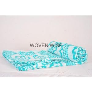 Indian Cotton Handmade Fabric Clothing Running Loose Craft Sewing Fabric by the Yard Throw Block Floral Print Dressmaking - Product Image 1