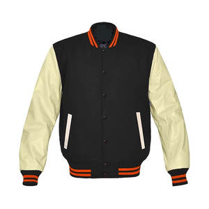Veste universitaire de haute qualité, style Letterman, logo personnalisé, vêtement d'extérieur, coupe confortable, veste élégante inspirée du style universitaire - Product Image 1