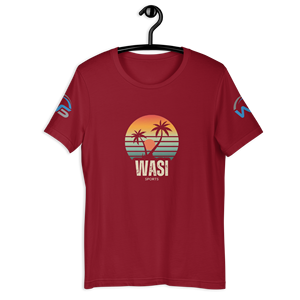 Camiseta Unisex con Logotipo Personalizado, Algodón/Poliéster, Transpirable, Ecológica, de Secado Rápido, Manga Corta, Cuello Redondo, WASI - Product Image 1