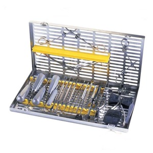Plateau de Stérilisation Dentaire en Acier Inoxydable pour 12 Instruments avec Rails en Silicone – Organisateur de Supports d'Outils Dentaires - Product Image 4