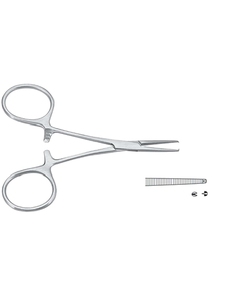 Pinzas Terrier de 10 cm, Instrumento Quirúrgico de Acero Inoxidable de Precisión para Procedimientos Médicos Finos - Product Image 2