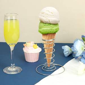 ที่วางโคนไอศกรีมสำหรับงานปาร์ตี้และงานอีเว้นท์ ชั้นวางโชว์โคนวาฟเฟิลแบบใช้ซ้ำได้ ทนทาน สำหรับโต๊ะของหวาน - Product Image 4