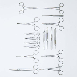 Kit de 18 Piezas para Esterilización Felina, Instrumental Quirúrgico Veterinario de Acero Inoxidable, Herramientas Quirúrgicas Manuales Reutilizables, Certificación CE - Product Image 4
