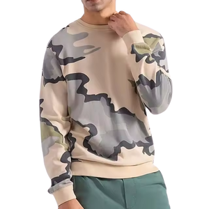 New Arrival Men Sweatshirt Cotton <b>Polyester</b> <b>Hoodie</b> Custom Design Streetwear Fashion Bulk Wholesale Supplier - Product Image 2