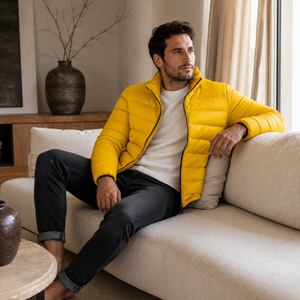Premium puffer jacket designed with smooth inner comfort and reliable weather protection for stylish daily cold weather fashion - Product Image 6