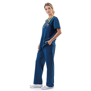 Uniforme Médico de Alta Calidad, Conjunto de Ropa de Trabajo, Tela Jersey de Secado Rápido, Transpirable y Cómodo, Personalizable, Unisex para Hombre - Product Image 1