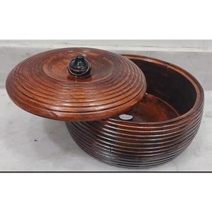 Caja de Cerámica para Roti con Tapa, Contenedor de Almacenamiento de Chapati con Estampado Floral, Calentador de Pan Aislado para la Mesa del Comedor - Product Image 4