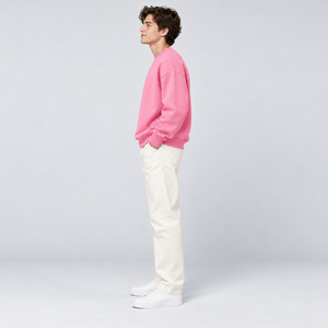 Sudadera tipo jersey OEM para hombre, ropa de marca privada, pedido al por mayor, teñido anudado, corte holgado, tejido gofrado, cuello simulado, para viaje - Product Image 4