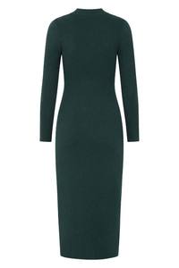 Robe polo pour femme à col côtelé - Tissu piqué extensible - Robe sportive pour femme à manches courtes avec logo personnalisé - Product Image 2