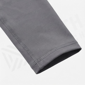 High Quality Womens Yoga Set Style Custom Design <b>Legging</b> Breathable Solid <b>Pattern</b> Elastic Waist Activewear Gear - Product Image 6