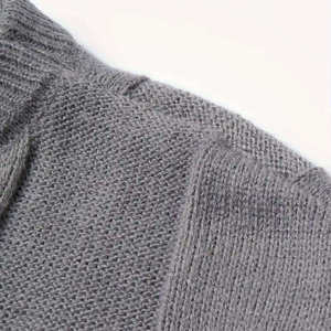 Pull en tricot à col rond pour homme, en coton doux, décontracté, pour la mode urbaine moderne et le confort quotidien - Product Image 2