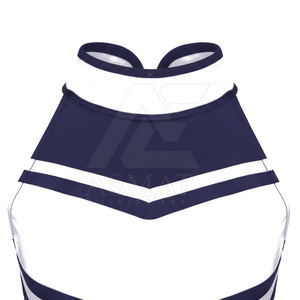 Uniforme de Animadoras Personalizado de Alta Calidad para Mujer, Conjunto Elástico para Baile y Animación en Eventos Deportivos - Product Image 3