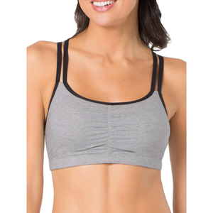 Soutien-gorge bralette True Balance pour femme, tricoté, doux, sans pression, respirant, toucher lisse, ajustement flexible, confort quotidien - Product Image 1