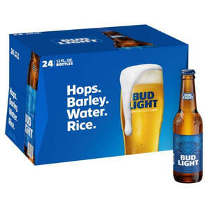 Cerveza Lager Premium Bud Light en Oferta, Botellas de 330 ml, Paquete de 24 Cajas con 4.2 g de Carbohidratos por 100 ml, Perfil Ligero y Refrescante - Product Image 4