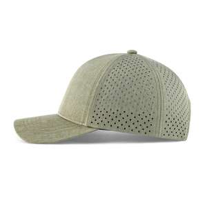 Casquette de baseball et de golf perforée découpée au laser, personnalisable avec logo, imperméable et à séchage rapide, modèle sportif vierge de haute qualité 2026 - Product Image 2