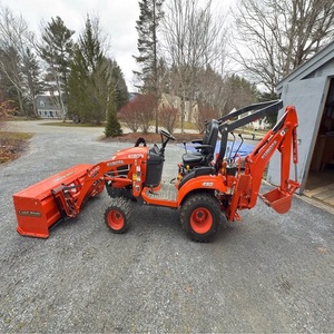 ซื้อรถไถเดินตาม Kubota BX23S ขับเคลื่อน 4 ล้อ เครื่องยนต์ดีเซล 23 แรงม้า 540 PTO ระบบยก 3 จุด พร้อมอุปกรณ์ตักดินขนาด 60 นิ้ว  พร้อมปั๊มและแกนต่อ - Product Image 4