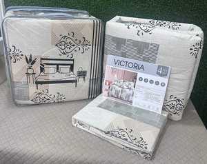 Ensemble de couette tendance en pur coton avec ensemble de literie haut de gamme, couette respirante et légère pour la maison et la chambre d'amis - Product Image 3