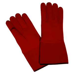 Gants de soudage TIG robustes avec doublure en cuir, protection contre les éclaboussures de métal fondu, vêtements de sécurité réfléchissants résistants à l'abrasion - Product Image 4