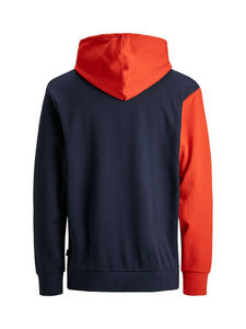 High Quality Streetwear Men's Pullover Wholesale Custom Printed Long Sleeve Solid Color Men <b>Hoodies</b> - Product Image 4