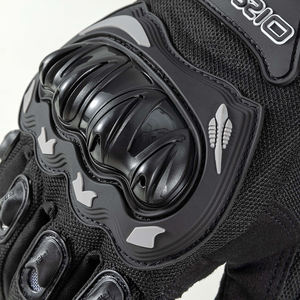 Guantes de Motocicleta Personalizados para Invierno, Impermeables, Antideslizantes, con Pantalla Táctil, para Ciclismo, Motocross, Carreras de Bicicleta, de Cuero - Product Image 2