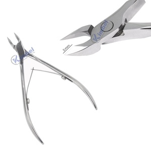 Coupe-cuticules de luxe avec double ressort et poignée ronde, coupe-ongles professionnel et personnel, coupe lisse - Product Image 5