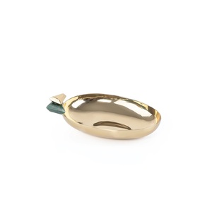 Bol de service rond moderne en aluminium pour une décoration de table minimaliste, ajoutant une touche élégante et raffinée à la table. - Product Image 1
