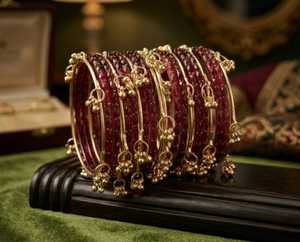 Bracelets géométriques plaqués argent/or, couleurs et tailles personnalisées, très demandés, bijoux pour femmes, style traditionnel indien/pakistanais - Product Image 2