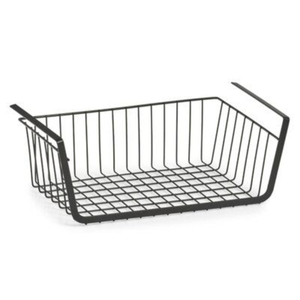 Classic Design Metal Iron <b>Wire</b> <b>Basket</b> Rectangle Shape Black Finished for Dining Table Fruits Vegetables Storage <b>Basket</b> - Product Image 5