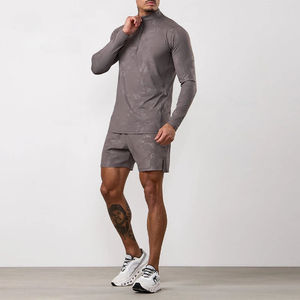OEM Service High Quality Customized Logo Lightweight Men <b>Compression</b> <b>Shirts</b> Regular Fit Solid Pattern Eco-Friendly Breathable - Product Image 2