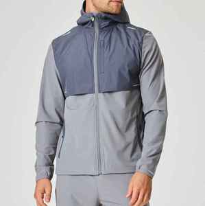 Conjunto de Chaqueta y Pantalones Deportivos Cortavientos de Invierno para Hombre, Diseño Sólido, Impermeable, Transpirable, de Nailon, Unisex, Ligero - Product Image 2