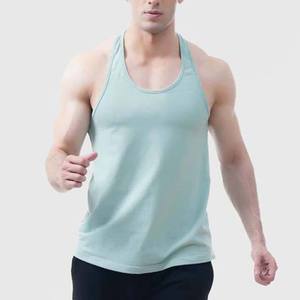 Camisetas sin Mangas para Hombre, Cuello Redondo, Alta Calidad, 100% Algodón, Personalizadas, Secado Rápido, para Gimnasio y Fitness - Product Image 4