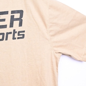 Camiseta Básica de Algodón para Hombre, Cuello Redondo, Ligera, Transpirable, Ecológica, Tallas Grandes, Tops Activos Personalizados - Product Image 5